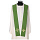 Embroidered chasuble with official Jubilee 2025 Rome logo stole s15
