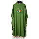 Embroidered chasuble with official Jubilee 2025 Rome logo stole s4