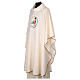 Embroidered chasuble with official Jubilee 2025 Rome logo stole s11