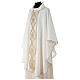Chasuble bande centrale tissu Vatican en polyester 4 couleurs s5