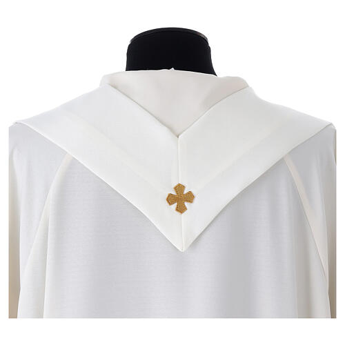 Casula stolone davanti tessuto Vatican in poliestere 4 colori 11