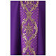 Casula faixa central frontal Vatican em poliéster 4 cores s6