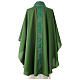 Chasuble avec galon tissu Vatican en polyester 4 couleurs s5