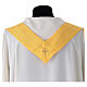 Chasuble with 2025 Jubilee official logo, golden embroidery, matching stole s9