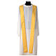 Chasuble with official Jubilee 2025 logo, golden embroidery and matching stole s8
