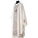 Cream-coloured chasuble with 2025 Jubilee official logo s3
