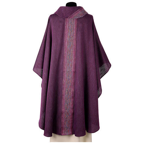 Chasuble with simple embroidery, NiBo fabric, Atelier Sirio 8