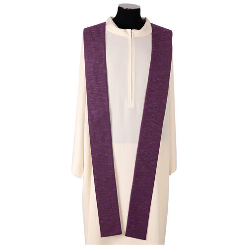 Chasuble with simple embroidery in NiBo Atelier Sirio fabric 9