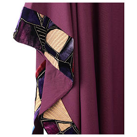 Chasuble with patchwork edge, Atelier Sirio