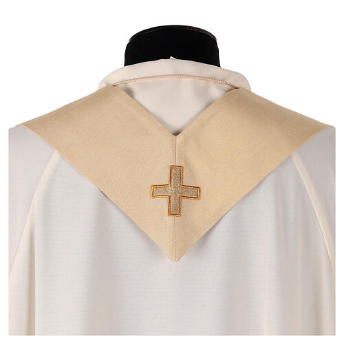 Chasuble stolon gold blue pallium independent Atelier Sirio Matera 12