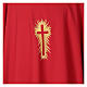 Cococler chasuble with cross and ray embroidery s5