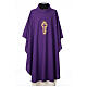 Cococler chasuble with cross and ray embroidery s8