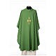 Cococler chasuble with stylised cross embroidery s2