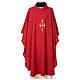 Cococler chasuble with stylised cross embroidery s4