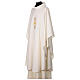 Cococler chasuble with stylised cross embroidery s12