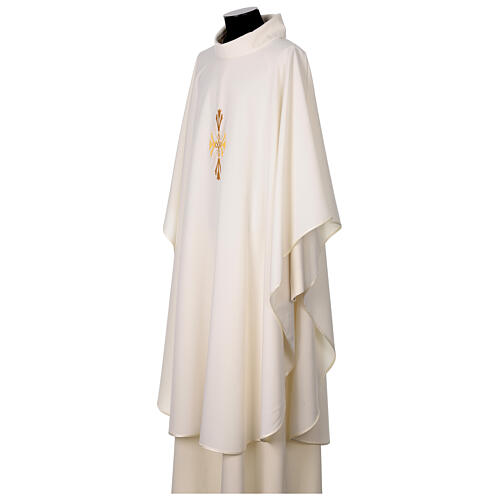 Chasuble with stylized cross embroidery Cococler 12