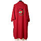 Dalmática vermelha bordada logótipo oficial Jubileu 2025 s6
