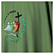 Casulla bordada logotipo oficial Jubileo 2025 verde s4