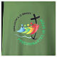 Dalmatik zum Jubiläum 2025, grün, mit aufgedrucktem offiziellen Logo s2