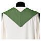 Green clergy stole with official Jubilee 2025 logo, Multilingual s8