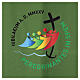 Voile de lutrin imprimé vert logo officiel Jubilé 2025 s2