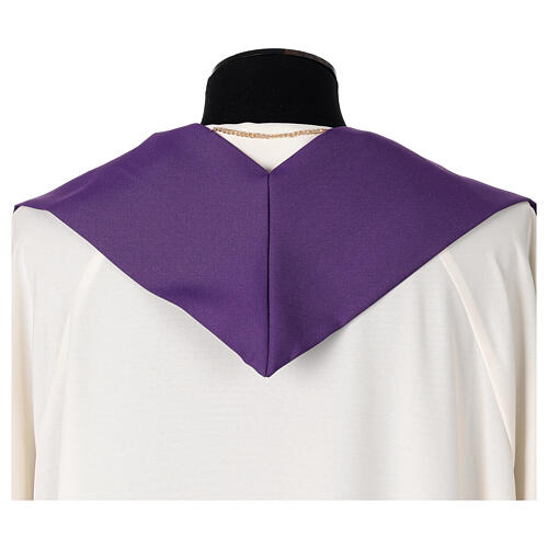 Purple clergy stole with official Jubilee 2025 logo, Multilingual 8