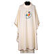 SET OF CHASUBLES 4 COLOURS with Jubilee 2025 official logo embroidered s7