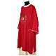 Dalmática Jubileo 2025 logotipo impreso 4 colores tejido Vatican s11