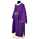 Dalmatic Jubilee 2025 logo printed in 4 colors Vatican fabric s13