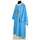 Marian dalmatic with Jubilee 2025 logo, print on Vatican fabric s3