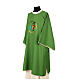 Embroidered dalmatic, Jubilee 2025 logo on Vatican fabric, 4 colours s10