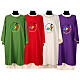 Embroidered Dalmatic Jubilee 2025 4 liturgical colors Vatican fabric s1