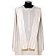 Capa de asperges solene com bordado dourado s8