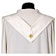 Capa de asperges solene com bordado dourado s9