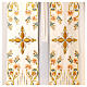 Chasuble in pure wool with cross and floral embroidery by Gamma s5