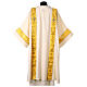 Dalmatic with Brocade Gold Trim and Black Gold Cross Embroidery s5