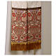 Damask dalmatic with brocade galloon inserts s8