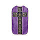 Roman chasuble with IHS cross and floral details s10