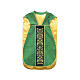Chasuble romaine IHS croix détails floraux s3