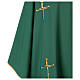Deacon Dalmatic with Cross Nail and Gold Thread Embroidery by Vebi Confezioni s3