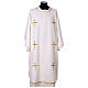 Deacon Dalmatic with Cross Nail and Gold Thread Embroidery by Vebi Confezioni s4