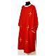 Deacon Dalmatic with Cross Nail and Gold Thread Embroidery by Vebi Confezioni s12