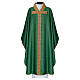 Chasuble with Tau-shaped band, trimming with red base s1
