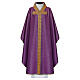 Chasuble with Tau-shaped band, trimming with red base s7