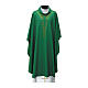 Chasuble wool blend modern cross neck stripes s1