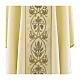 Chasuble broderie Trinité eucharistie fil or s3