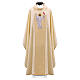 Gold Chasuble with Risen Jesus Embroidered Golden Stolon s1