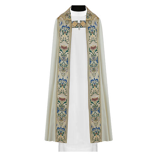 Cope with Colorful Floral Trim 3