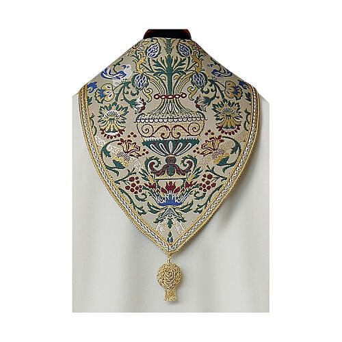 Cope with Colorful Floral Trim 4