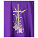 Chasuble with Gold Embroidery PAX and Eucharist s10